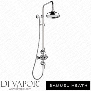 Samuel Heath V2K1MM8-CP Exposed 3/4 Thermostatic Shower Set - 2 Flow Controls Spare Parts