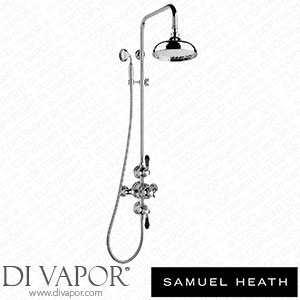 Samuel Heath V2K1XGB8-CP Exposed 3/4 Thermostatic Shower Set - 2 Flow Controls Spare Parts