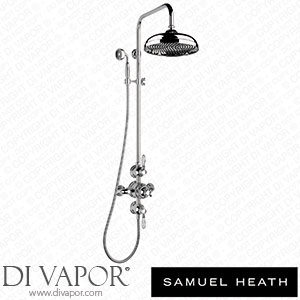 Samuel Heath V2K1XGC13-CP Exposed 3/4 Thermostatic Shower Set - 2 Flow Controls Spare Parts