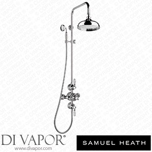 Samuel Heath V2K1XGC8-CP Exposed 3/4 Thermostatic Shower Set - 2 Flow Controls Spare Parts