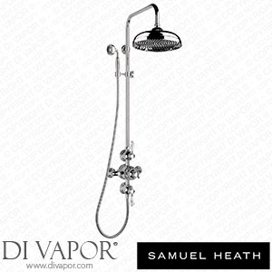 Samuel Heath V2K1XSC13-CP Exposed 3/4 Thermostatic Shower Set - 2 Flow Controls Spare Parts