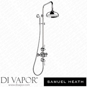 Samuel Heath V2K1XSC8-CP Exposed 3/4 Thermostatic Shower Set - 2 Flow Controls Spare Parts