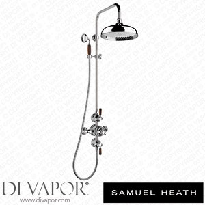 Samuel Heath V2K1XW12-CP Exposed 3/4 Thermostatic Shower Set - 2 Flow Controls Spare Parts