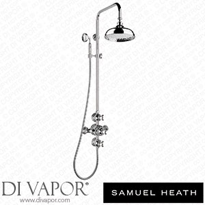 Samuel Heath V2K1XX8-CP Exposed 3/4 Thermostatic Shower Set - 2 Flow Controls Spare Parts