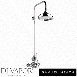 Samuel Heath V2K2SC8-CP Exposed 3/4 Thermostatic Shower Set - Single Flow Control Spare Parts