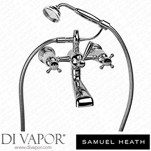 Samuel Heath V2K33X-CP Wall Mounted Bath / Shower Filler with Extended Spout Spare Parts