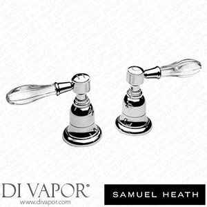 Samuel Heath V2K42GC-CP Side Valves for Overflow Filler (Pair) Spare Parts