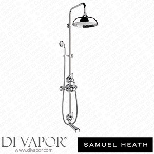 Samuel Heath V2K4CC12-CP Exposed 3/4 Thermostatic Shower Set - Bath Spout and Diverter Spare Parts