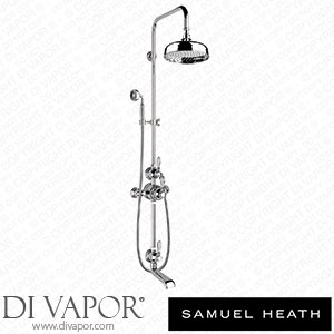 Samuel Heath V2K4GC9-CP Exposed 3/4 Thermostatic Shower Set - Bath Spout and Diverter Spare Parts