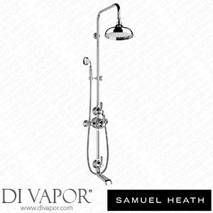 Samuel Heath V2K4MM8-CP Exposed 3/4 Thermostatic Shower Set - Bath Spout and Diverter Spare Parts