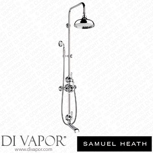 Samuel Heath V2K4SC8-CP Exposed 3/4 Thermostatic Shower Set - Bath Spout and Diverter Spare Parts