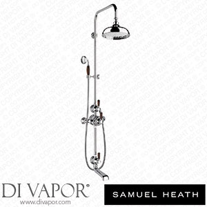 Samuel Heath V2K4WW8-CP Exposed 3/4 Thermostatic Shower Set - Bath Spout and Diverter Spare Parts