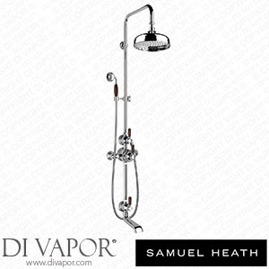 Samuel Heath V2K4WW9-CP Exposed 3/4 Thermostatic Shower Set - Bath Spout and Diverter Spare Parts