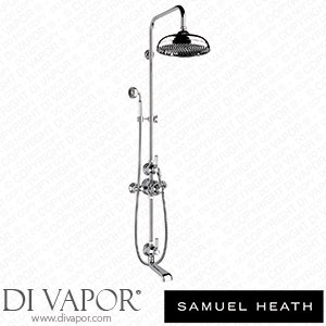 Samuel Heath V2K4XC13-CP Exposed 3/4 Thermostatic Shower Set - Bath Spout and Diverter Spare Parts