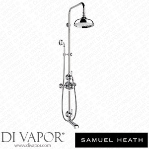 Samuel Heath V2K4XC8-CP Exposed 3/4 Thermostatic Shower Set - Bath Spout and Diverter Spare Parts