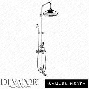 Samuel Heath V2K4XGB12-CP Exposed 3/4 Thermostatic Shower Set - Bath Spout and Diverter Spare Parts