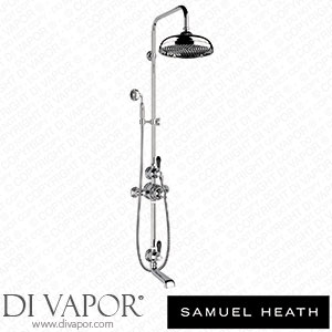 Samuel Heath V2K4XGB13-CP Exposed 3/4 Thermostatic Shower Set - Bath Spout and Diverter Spare Parts