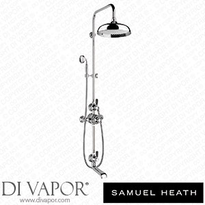 Samuel Heath V2K4XGBC12-CP Exposed 3/4 Thermostatic Shower Set - Bath Spout and Diverter Spare Parts