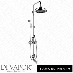 Samuel Heath V2K4XGBC13-CP Exposed 3/4 Thermostatic Shower Set - Bath Spout and Diverter Spare Parts