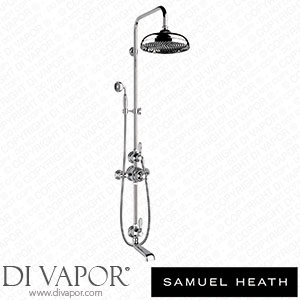 Samuel Heath V2K4XGC13-CP Exposed 3/4 Thermostatic Shower Set - Bath Spout and Diverter Spare Parts