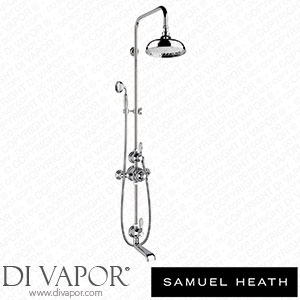 Samuel Heath V2K4XGC8-CP Exposed 3/4 Thermostatic Shower Set - Bath Spout and Diverter Spare Parts