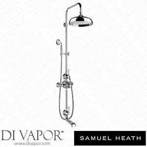 Samuel Heath V2K4XSC12-CP Exposed 3/4 Thermostatic Shower Set - Bath Spout and Diverter Spare Parts