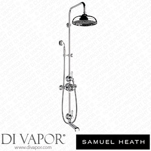 Samuel Heath V2K4XSC13-CP Exposed 3/4 Thermostatic Shower Set - Bath Spout and Diverter Spare Parts