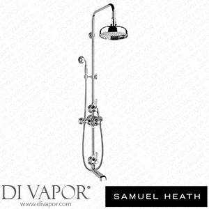 Samuel Heath V2K4XSC9-CP Exposed 3/4 Thermostatic Shower Set - Bath Spout and Diverter Spare Parts