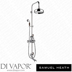 Samuel Heath V2K4XW9-CP Exposed 3/4 Thermostatic Shower Set - Bath Spout and Diverter Spare Parts