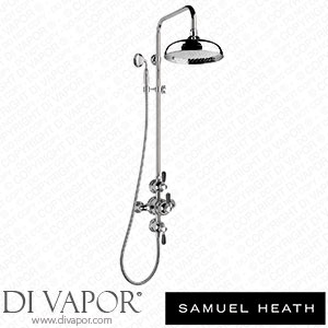 Samuel Heath V2K6GBC12-CP Exposed 1/2 Thermostatic Shower Set - 2 Flow Controls Spare Parts