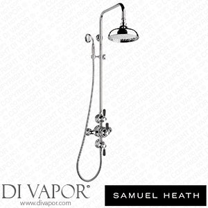 Samuel Heath V2K6GBC8-CP Exposed 1/2 Thermostatic Shower Set - 2 Flow Controls Spare Parts