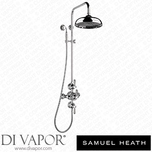 Samuel Heath V2K6MM13-CP Exposed 1/2 Thermostatic Shower Set - 2 Flow Controls Spare Parts