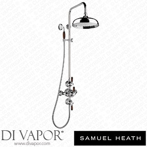 Samuel Heath V2K6WW12-CP Exposed 1/2 Thermostatic Shower Set - 2 Flow Controls Spare Parts