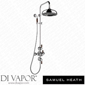 Samuel Heath V2K6WW13-CP Exposed 1/2 Thermostatic Shower Set - 2 Flow Controls Spare Parts