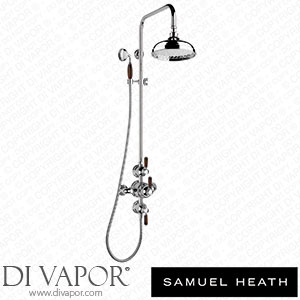 Samuel Heath V2K6WW8-CP Exposed 1/2 Thermostatic Shower Set - 2 Flow Controls Spare Parts