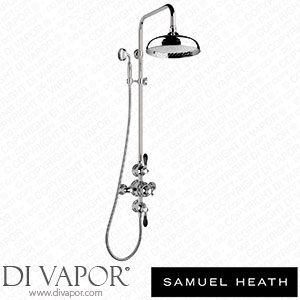 Samuel Heath V2K6XGB12-CP Exposed 1/2 Thermostatic Shower Set - 2 Flow Controls Spare Parts