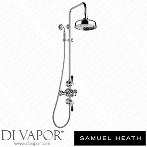 Samuel Heath V2K6XGB9-CP Exposed 1/2 Thermostatic Shower Set - 2 Flow Controls Spare Parts