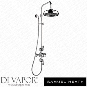 Samuel Heath V2K6XGBC13-CP Exposed 1/2 Thermostatic Shower Set - 2 Flow Controls Spare Parts