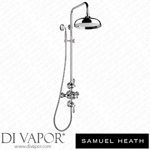 Samuel Heath V2K6XM12-CP Exposed 1/2 Thermostatic Shower Set - 2 Flow Controls Spare Parts