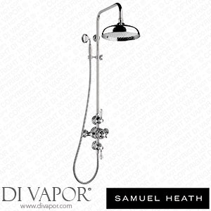 Samuel Heath V2K6XSC12-CP Exposed 1/2 Thermostatic Shower Set - 2 Flow Controls Spare Parts