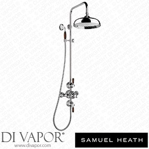 Samuel Heath V2K6XW12-CP Exposed 1/2 Thermostatic Shower Set - 2 Flow Controls Spare Parts