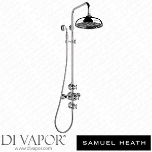 Samuel Heath V2K6XX13-CP Exposed 1/2 Thermostatic Shower Set - 2 Flow Controls Spare Parts