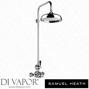 Samuel Heath V2K7XGB12-CP Exposed 1/2 Thermostatic Shower Set - Single Flow Control Spare Parts