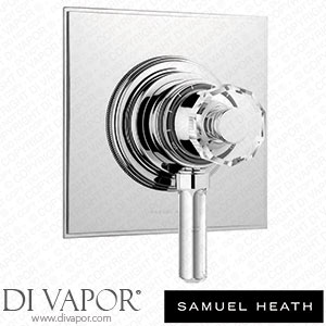 Samuel Heath V661-TDL-CP Dual Control Valve Trim Set for V161-Is Thermostatic Valve Spare Parts