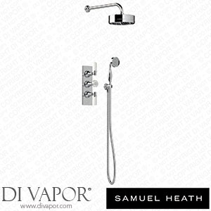 Samuel Heath V6B2DL9-CP 1/2 Concealed Thermostatic Shower - 2 Flow Controls Spare Parts