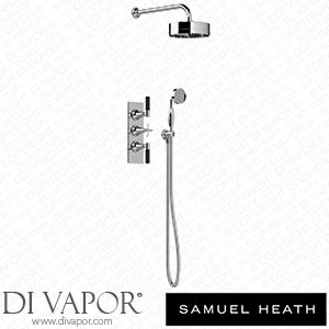 Samuel Heath V6B2XBCQ9-CP 1/2 Concealed Thermostatic Shower - 2 Flow Controls Spare Parts