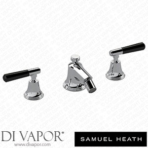 Samuel Heath V6K13BCRNP-CP 3 Hole Bidet Filler without Pop-Up Waste Spare Parts