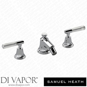 Samuel Heath V6K13CCR-CP 3 Hole Bidet Filler with Pop-Up Waste Spare Parts