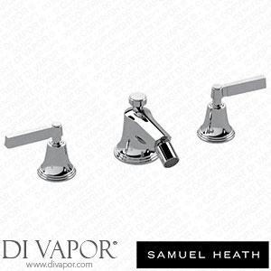 Samuel Heath V6K13MNP-CP 3 Hole Bidet Filler without Pop-Up Waste Spare Parts