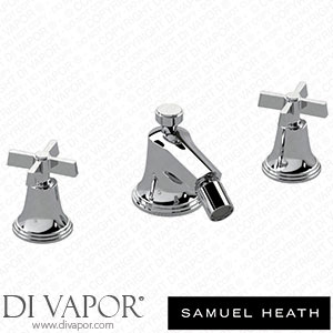 Samuel Heath V6K13X-CP 3 Hole Bidet Filler with Pop-Up Waste Spare Parts